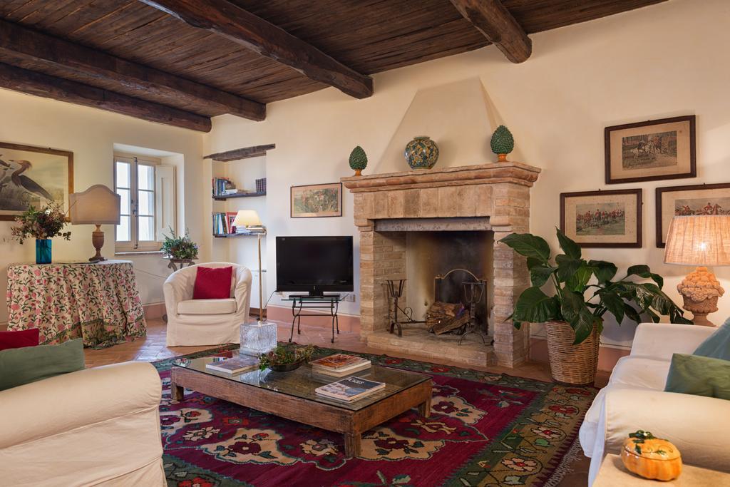 Villa Della Genga Country Houses Poreta Ruang foto