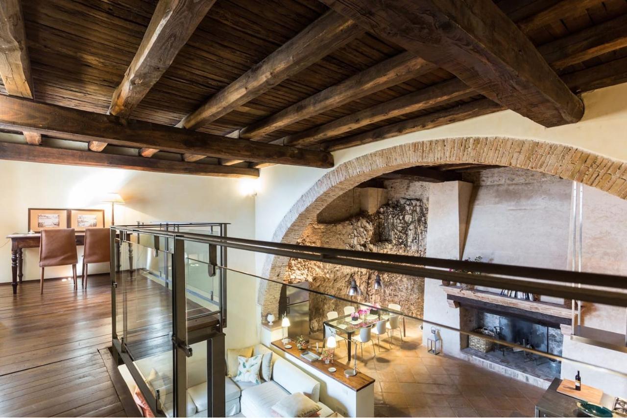 Villa Della Genga Country Houses Poreta Bagian luar foto